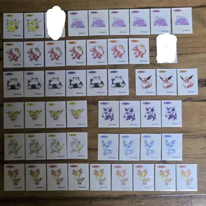 [BUNJANG] Pokemon 30th Anniversary Season 5 New Artwork Stickers / 포켓몬띠부씰 30주년 시즌5 신상아트웍(업뎃)