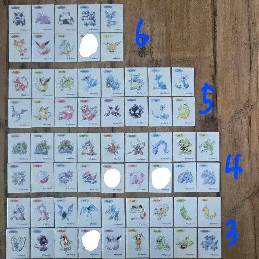 [BUNJANG] Pokemon 30th Anniversary Season 5 New Artwork Stickers / 포켓몬띠부씰 30주년 시즌5 신상아트웍(업뎃)