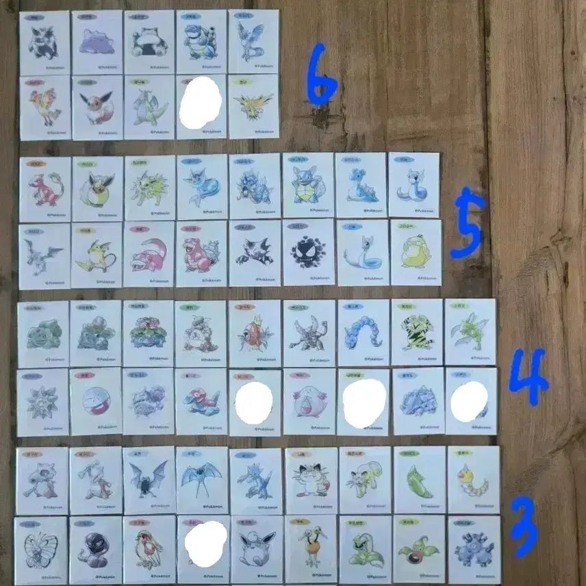 [BUNJANG] Pokemon 30th Anniversary Season 5 New Artwork Stickers / 포켓몬띠부씰 30주년 시즌5 신상아트웍(업뎃)