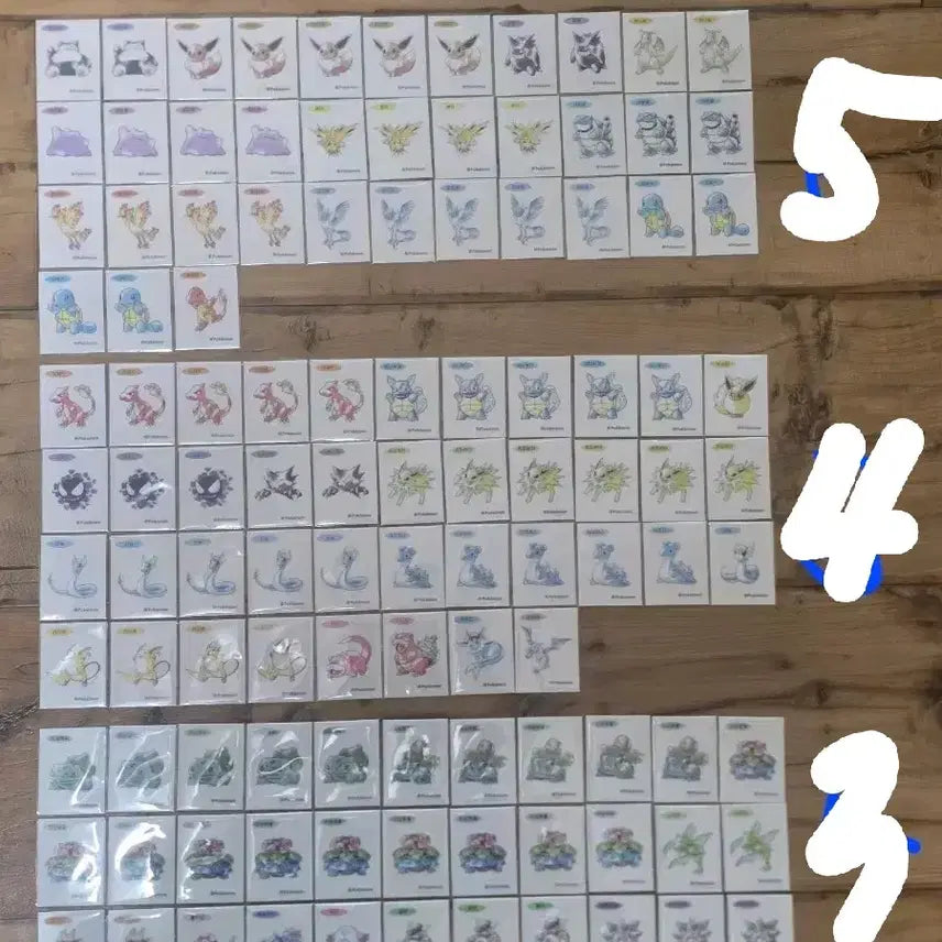 [BUNJANG] Pokemon 30th Anniversary Season 5 New Artwork Stickers / 포켓몬띠부씰 30주년 시즌5 신상아트웍(업뎃)