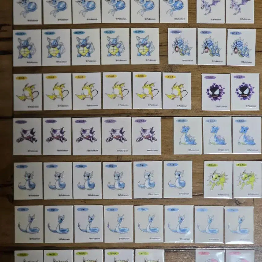 [BUNJANG] Pokemon 30th Anniversary Season 5 New Artwork Stickers / 포켓몬띠부씰 30주년 시즌5 신상아트웍(업뎃)