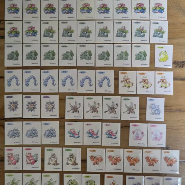 [BUNJANG] Pokemon 30th Anniversary Season 5 New Artwork Stickers / 포켓몬띠부씰 30주년 시즌5 신상아트웍(업뎃)
