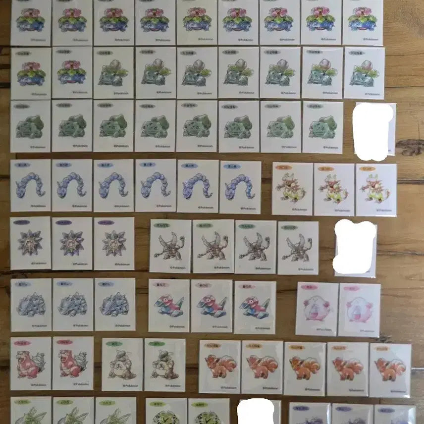 [BUNJANG] Pokemon 30th Anniversary Season 5 New Artwork Stickers / 포켓몬띠부씰 30주년 시즌5 신상아트웍(업뎃)