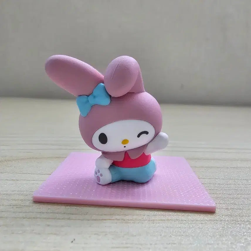 [BUNJANG] Sanrio My Melody Yoga Gacha Figure / 산리오 마이멜로디 모두함께 요가 다같이 요가 가챠 피규어 마멜