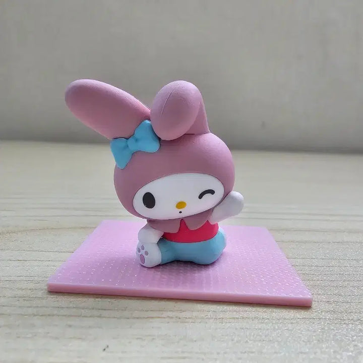 [BUNJANG] Sanrio My Melody Yoga Gacha Figure / 산리오 마이멜로디 모두함께 요가 다같이 요가 가챠 피규어 마멜