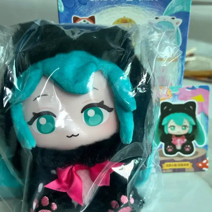 [BUNJANG] Hatsune Miku Cat Plush Forest Series Random Figure / 하츠네미쿠 고양이 인형 숲속 시리즈 랜덤 피규어