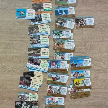 [BUNJANG] Vintage Lottery Tickets Bundle (Housing, Olympics, Sports) / 옛날 주택복권,올림픽복권,체육복권 팔아요
