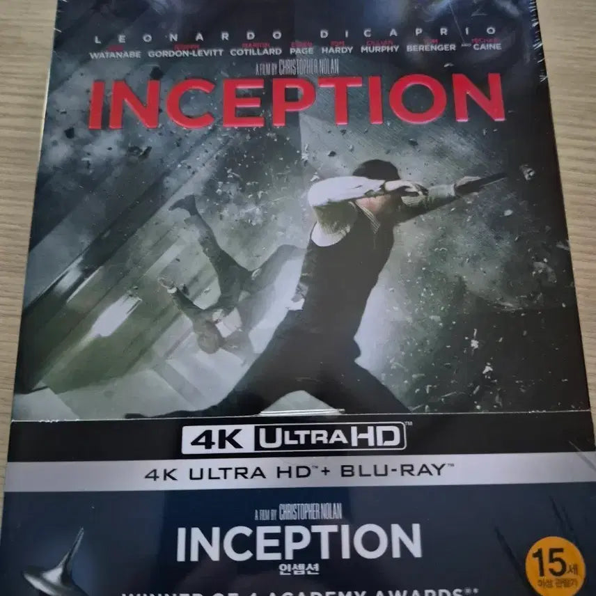 [BUNJANG] Inception 4K Blu-ray Steelbook (Unsealed) / 인셉션 4K  블루레이 스틸북 미개봉