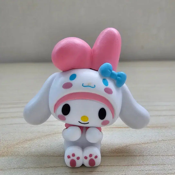 [BUNJANG] Sanrio Cinnamoroll 20th Anniversary Cosplay Gacha Figures / 산리오 시나모롤 20주년 코스프레 가챠 피규어 마이멜로디 마멜 코스튬