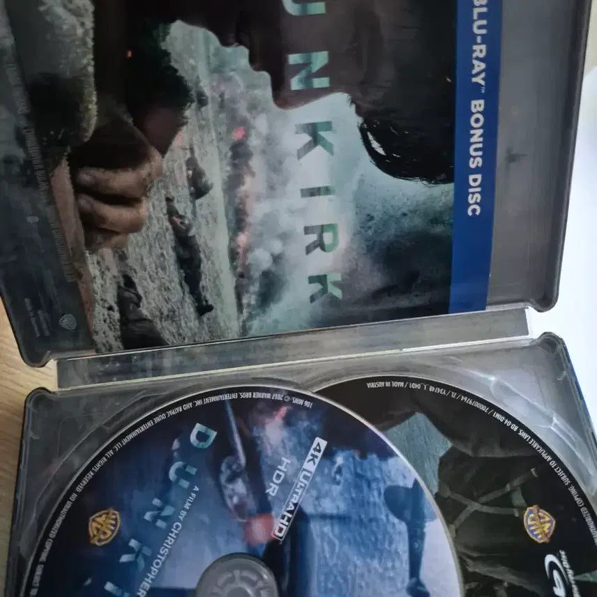 [BUNJANG] Dunkirk 4K Steelbook Blu-ray / 덩케르크 4K 스틸북 블루레이