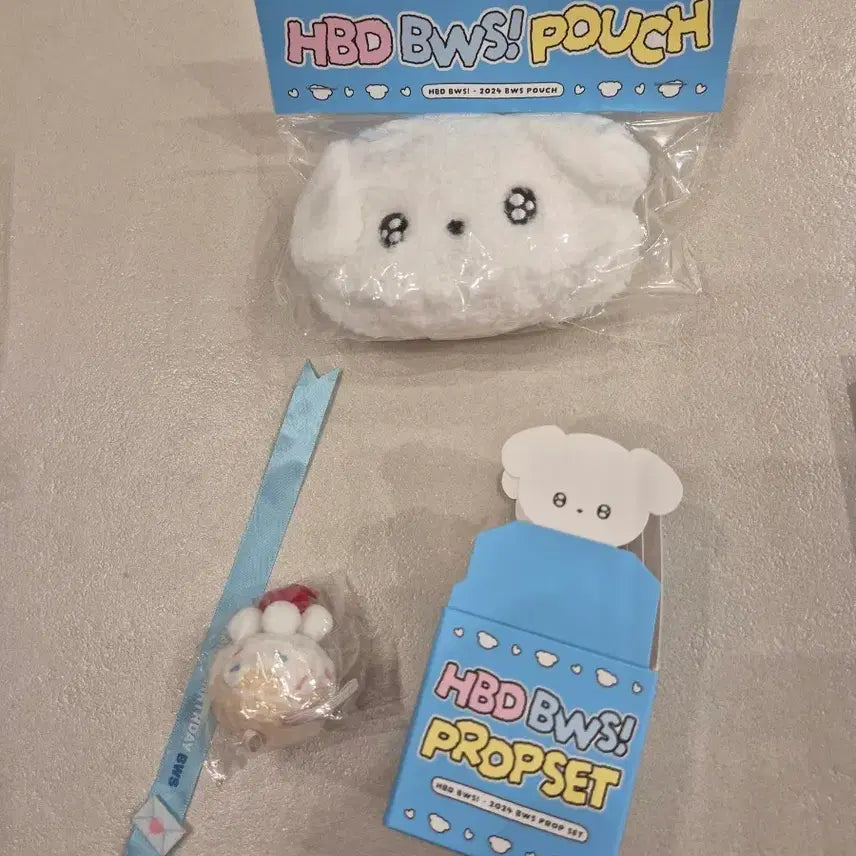 [BUNJANG] Stray Kids Bang Chan Birthday Pouch &amp; Prop Set 2024 / HBD BWS! 2024 파우치 + 프롭세트