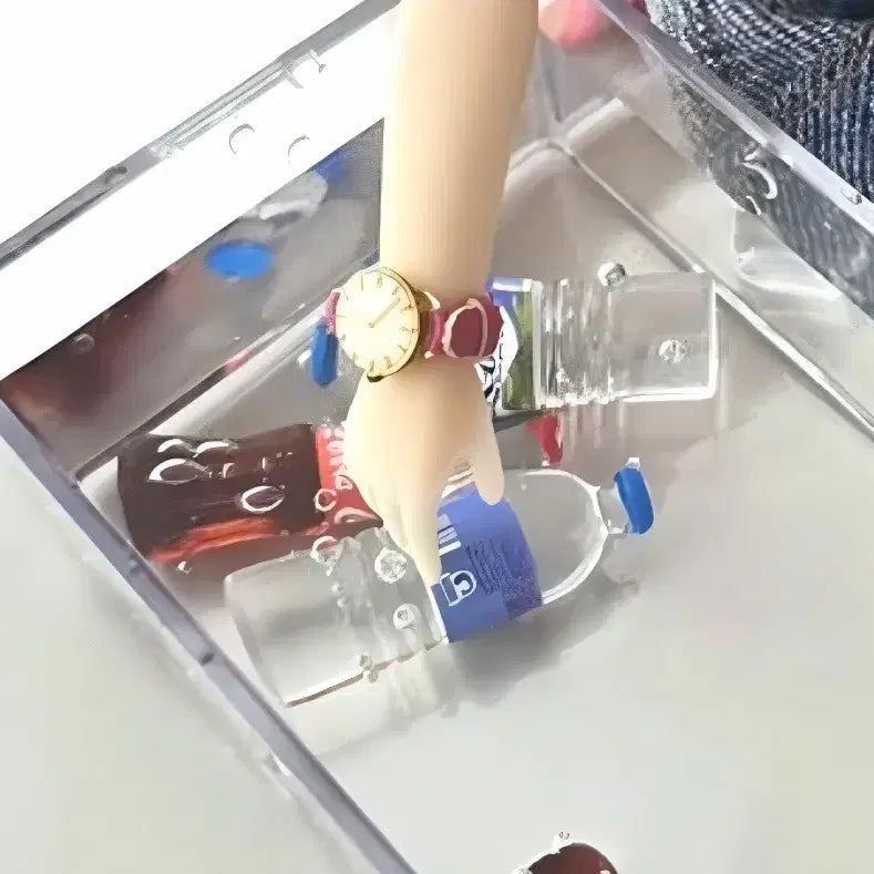 [BUNJANG] Obitsu 22 Wristwatch (Pink) / [핑크] 리카, 오비츠22용 손목시계