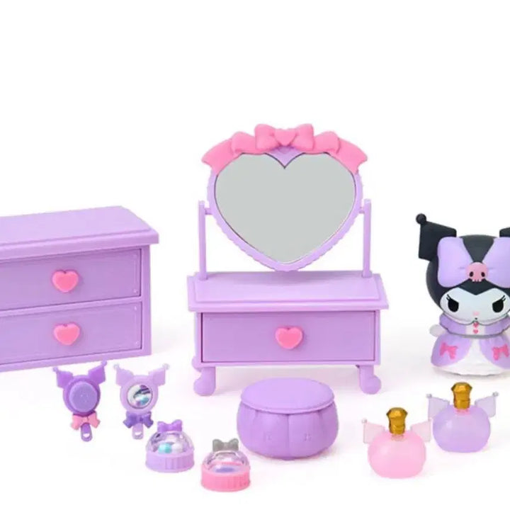 [BUNJANG] Kuromi Dollhouse Miniature New Product / 쿠로미 돌하우스 미니어쳐 새상품