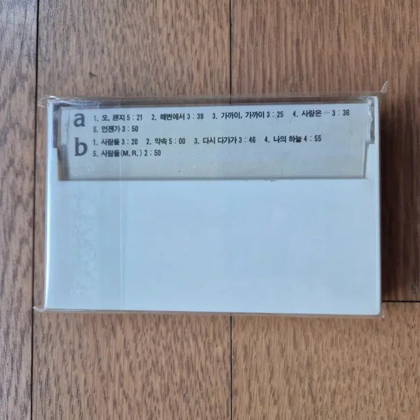 [BUNJANG] Jeong Hye Sun Tape Cassette (Opened) / (개봉 카세트)정혜선 테이프 카세트