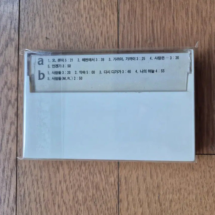 [BUNJANG] Jeong Hye Sun Tape Cassette (Opened) / (개봉 카세트)정혜선 테이프 카세트