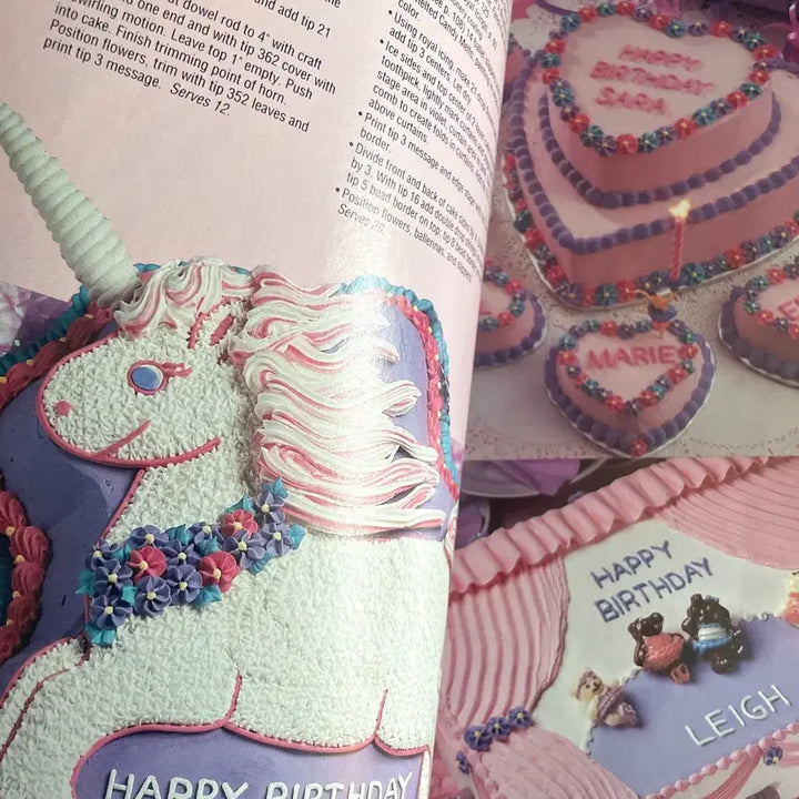 [BUNJANG] 1993s Vintage Cake Book (Rare) / 1993s/마음의 안정과 위안을주는 빈티지 케이크북(rare)