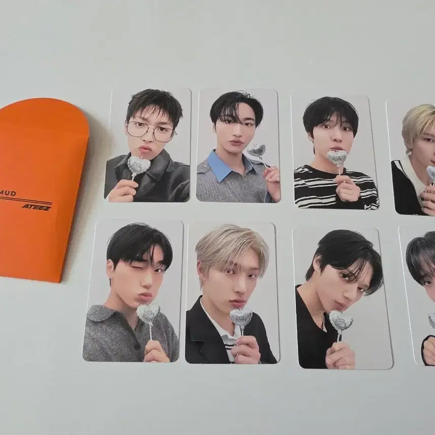 [BUNJANG] ATEEZ BYRN MUD Photocard Set / 비알머드 에이티즈 포카 세트 BRMUD photocard set