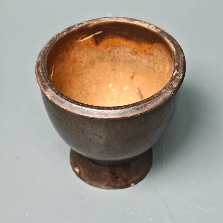 [BUNJANG] Authentic Five Dynasties Black Glaze Yakyeonwan - Chinese Celadon Porcelain Collectible / [진품] 오대시기 흑유 약연완 출토품 중국도자기 골동품 수집품