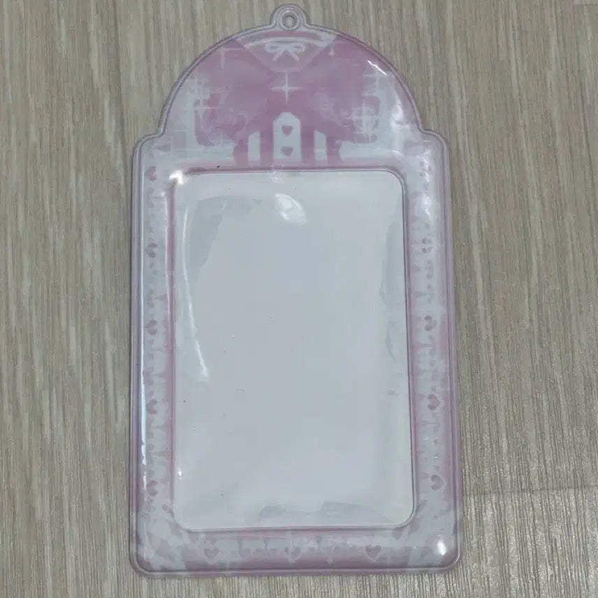 [BUNJANG] Ribbon Made Pink Photocard Holder / 리본 메이드 핑크 포카 포토카드 홀더
