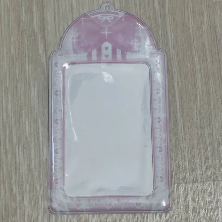 [BUNJANG] Ribbon Made Pink Photocard Holder / 리본 메이드 핑크 포카 포토카드 홀더