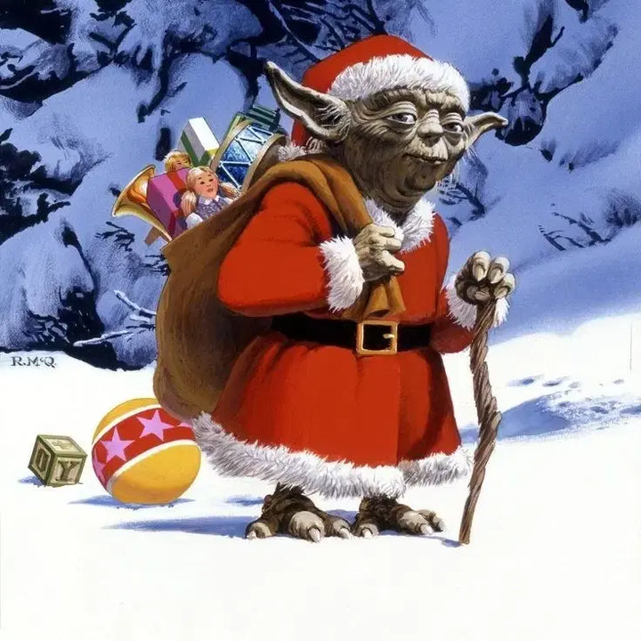 [BUNJANG] Sideshow Star Wars Yoda Holiday Special 1:6 Scale Figure / 사이드쇼 스타워즈 요다 홀리데이 스페셜 1:6