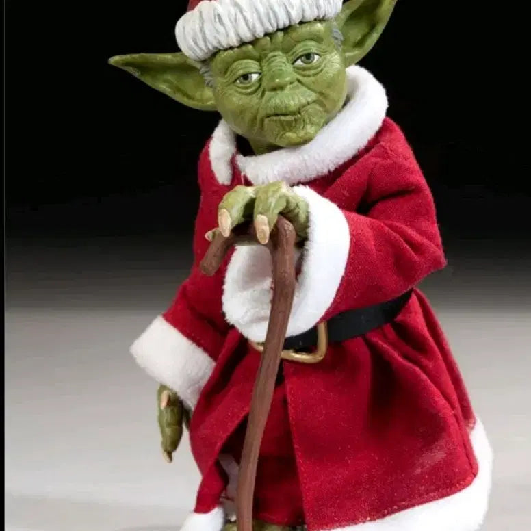[BUNJANG] Sideshow Star Wars Yoda Holiday Special 1:6 Scale Figure / 사이드쇼 스타워즈 요다 홀리데이 스페셜 1:6