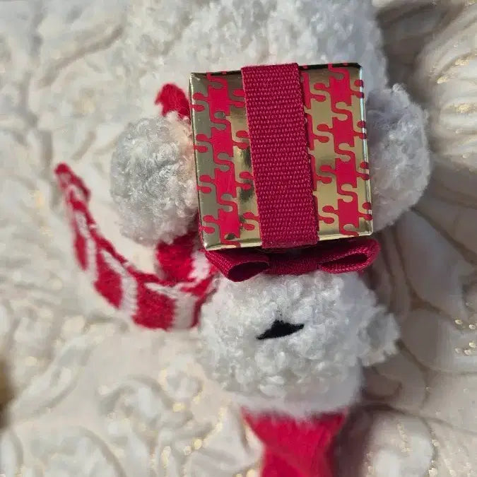 [BUNJANG] Fuvilla Christmas Bear Plush Toy / 푸빌라 크리스마스 곰인형