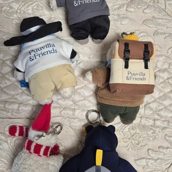 [BUNJANG] Fuvilla Christmas Bear Plush Toy / 푸빌라 크리스마스 곰인형