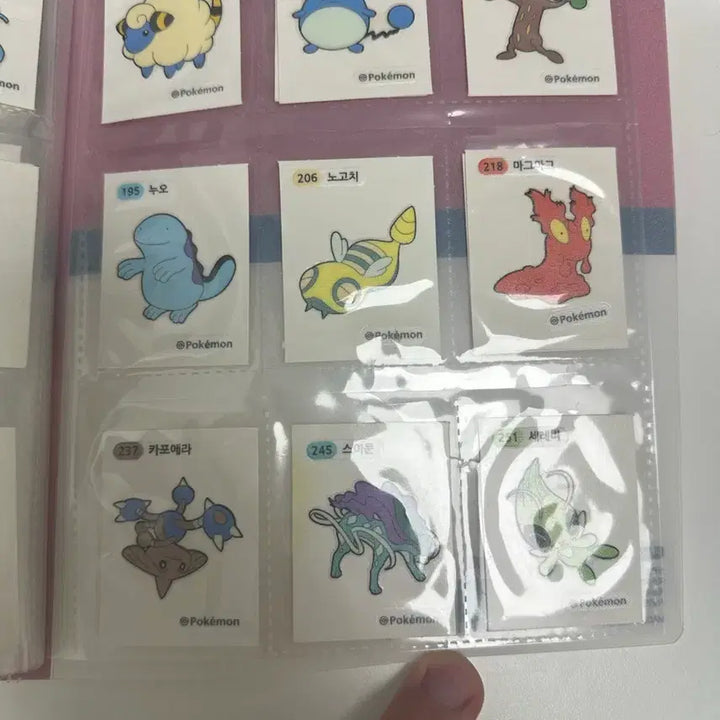 [BUNJANG] Pokemon 1st Gen Sticker Set / 포켓몬 1세대 띠부띠부실