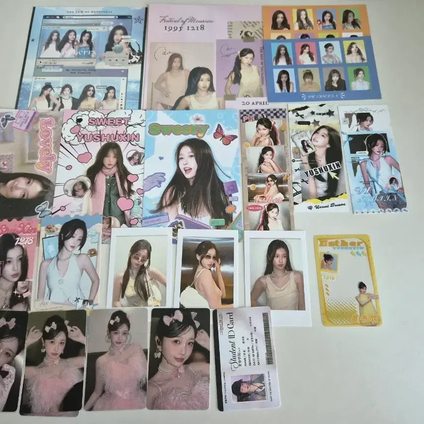 [BUNJANG] Yu Shuxin Unofficial Goods Set / 우서흔 비공굿 (Yu Shuxin)