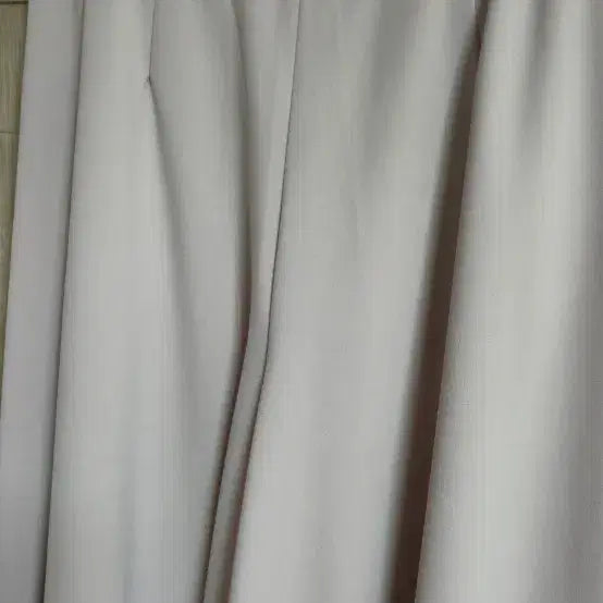 [BUNJANG] Ivory Wide Skirt Pants / (새옷)아이보리 와이드치마바지