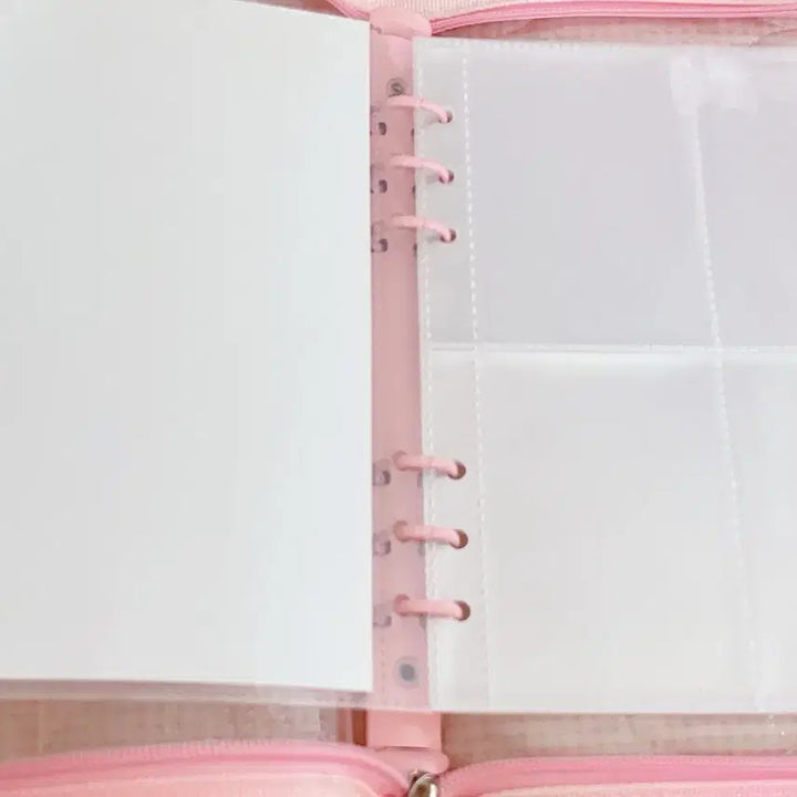 [BUNJANG] Fromable Glitter Binder Pink / 프롬아블 글리터 바인더 핑크