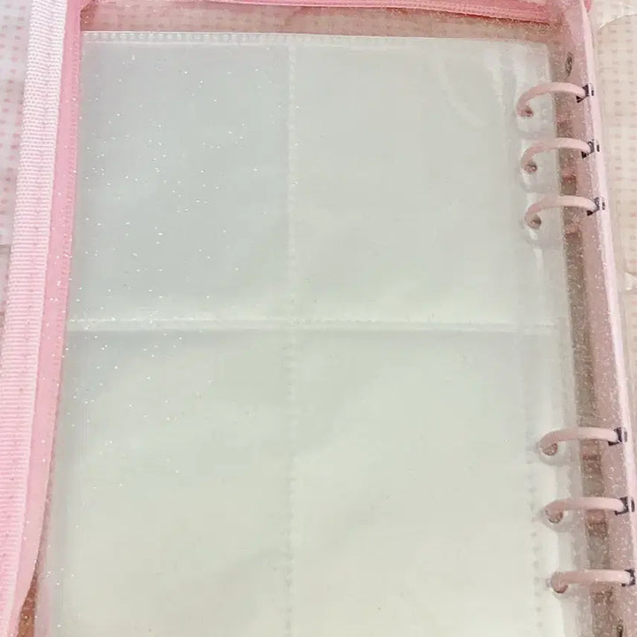 [BUNJANG] Fromable Glitter Binder Pink / 프롬아블 글리터 바인더 핑크