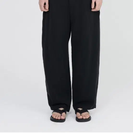 [BUNJANG] Brown Yak Easy Pants Black / [3] 브라운야드 이지팬츠 블랙