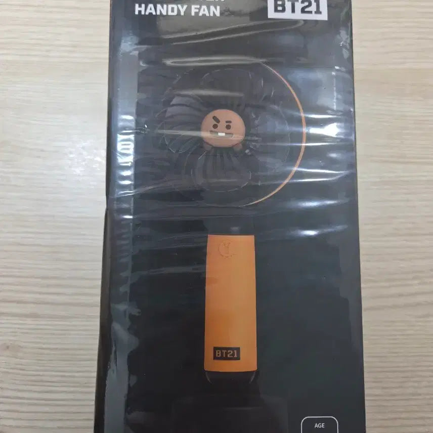 [BUNJANG] BT21 Shooky Handheld Fan (Sealed) / BT21 핸디선풍기 슈키 미개봉