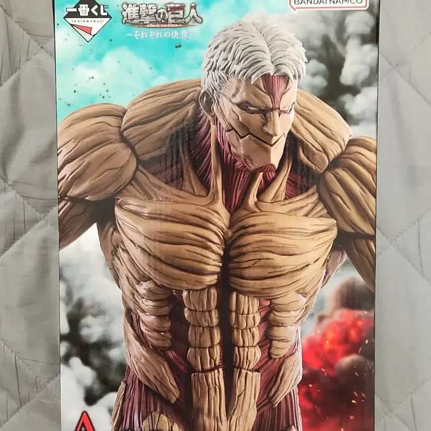 [BUNJANG] Attack on Titan Ichiban Kuji Armor Titan Figure / 현물)진격의 거인 이치방 쿠지 A상 갑옷 거인 피규어