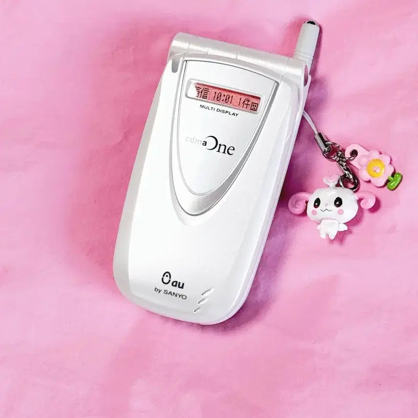 [SOLD OUT] 다마고치 해피해피치 목업폰 핸드폰 폴더폰 고전폰 목각폰 가챠 모형폰