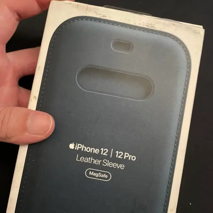 [BUNJANG] Apple iPhone 12 / 12 Pro Leather Sleeve Case / 애플 아이폰12/12프로 가죽 슬리브 케이스