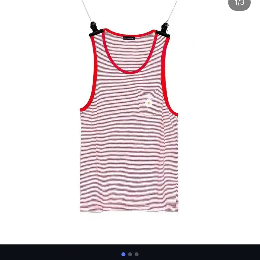 [BUNJANG] Peaceminusone Red Tank Top / 피스마이너스원 탱크탑 레드
