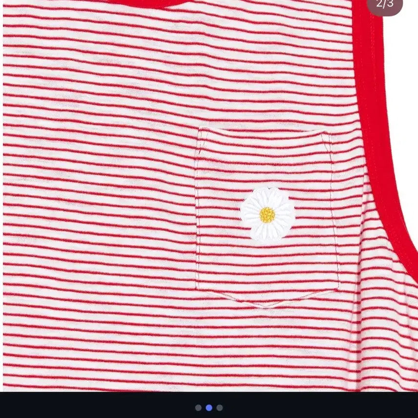 [BUNJANG] Peaceminusone Red Tank Top / 피스마이너스원 탱크탑 레드