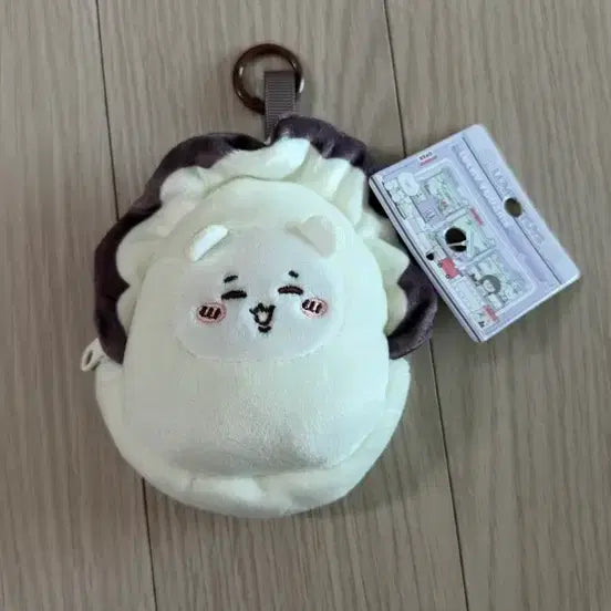 [BUNJANG] Chikawa Oyster Pouch Keyring / 굴 치이카와 파우치 키링 (새상품)
