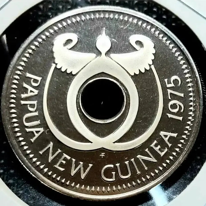[BUNJANG] Papua New Guinea 1975 1 Kina Proof Large Coin / 파푸아뉴기니 1975년 미사용 프루프 1키나 대형주화.외국주화 화폐 주화