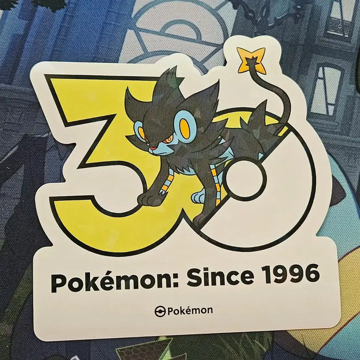 [BUNJANG] Pokemon 30th Anniversary Lentras Sticker / 포켓몬 30주년 기념 스티커 렌트라