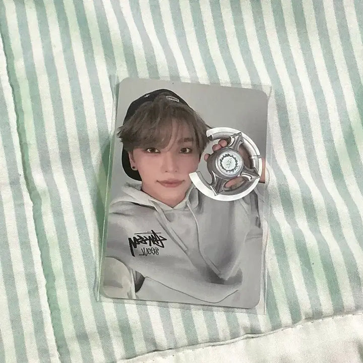 [BUNJANG] ALPHADRIVEONE Shinlong Lightstick Photocard / 알디원 씬롱 응원봉 포카 // 알파드라이브원 허씬롱