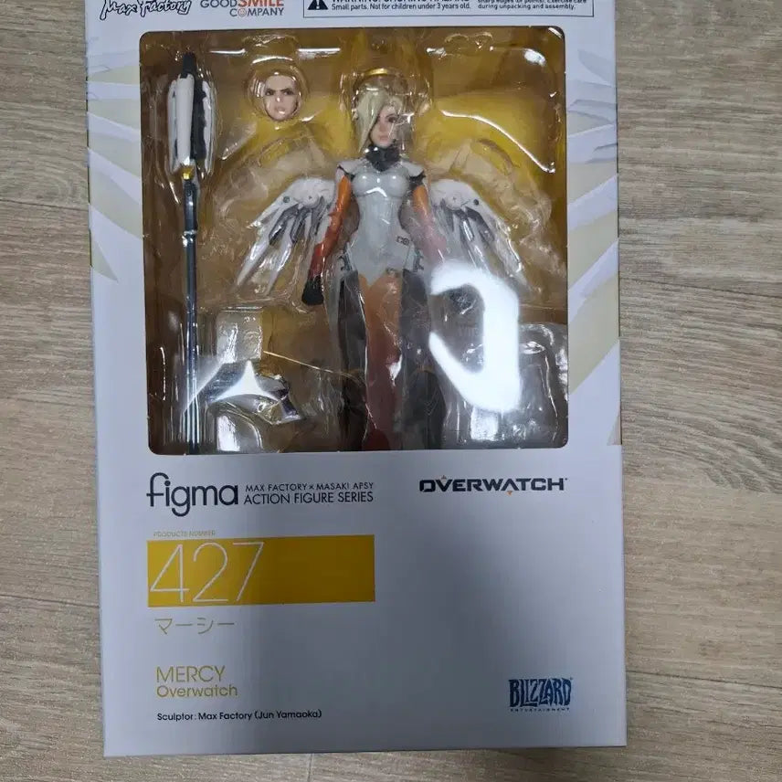 [BUNJANG] Good Smile Company Figma Overwatch Mercy (Sealed) / 피그마 오버워치 메르시 미개봉