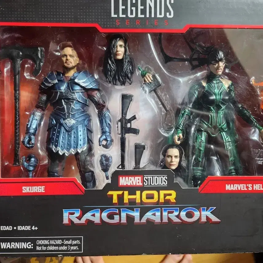 [BUNJANG] Marvel Legends Hela Skurge 2-Pack (Opened Box) / 택포 마블레전드 헬라 스커지 2팩
