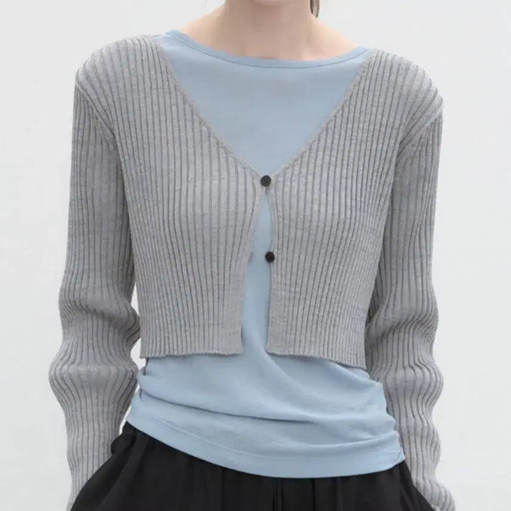 [SOLD OUT] sjsj 크롭 가디건 76사이즈