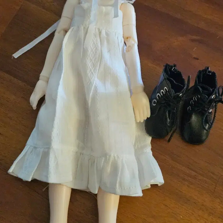 [BUNJANG] BJD USD Body Outfit Set: Dress, Shoes, Boots / 구체관절인형 usd 바디  의상 세트 원피스구두 부츠