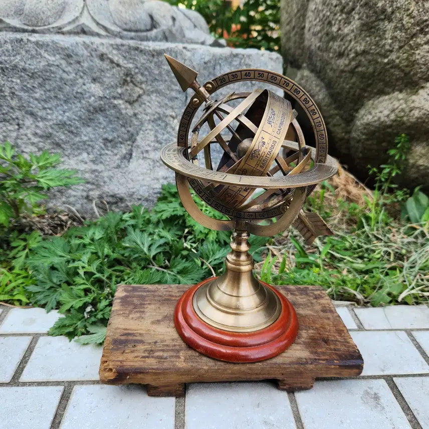 [BUNJANG] Vintage Astronomical Observation Instrument Armillary Sphere Globe / 빈티지 천문학적 관측 기구  혼천의.지구본