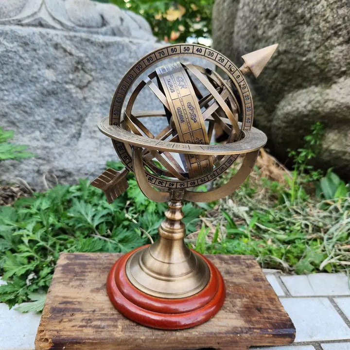 [BUNJANG] Vintage Astronomical Observation Instrument Armillary Sphere Globe / 빈티지 천문학적 관측 기구  혼천의.지구본